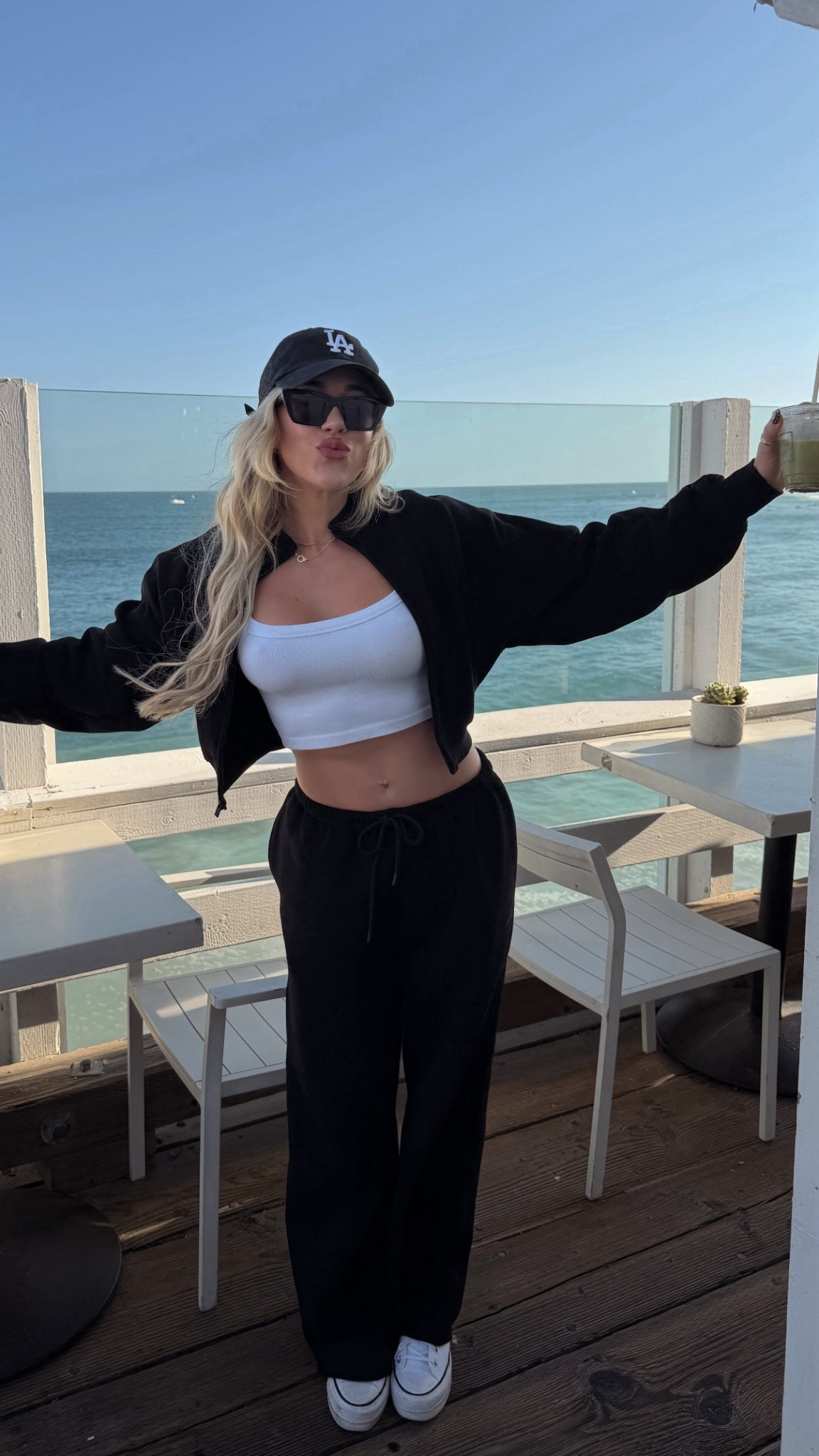 The cutest sweat set ever! Wearing a small in the zip up and medium in the sweats. SOOOOO COZYYYY 

#LTKSeasonal #LTKFindsUnder100 #LTKTravel