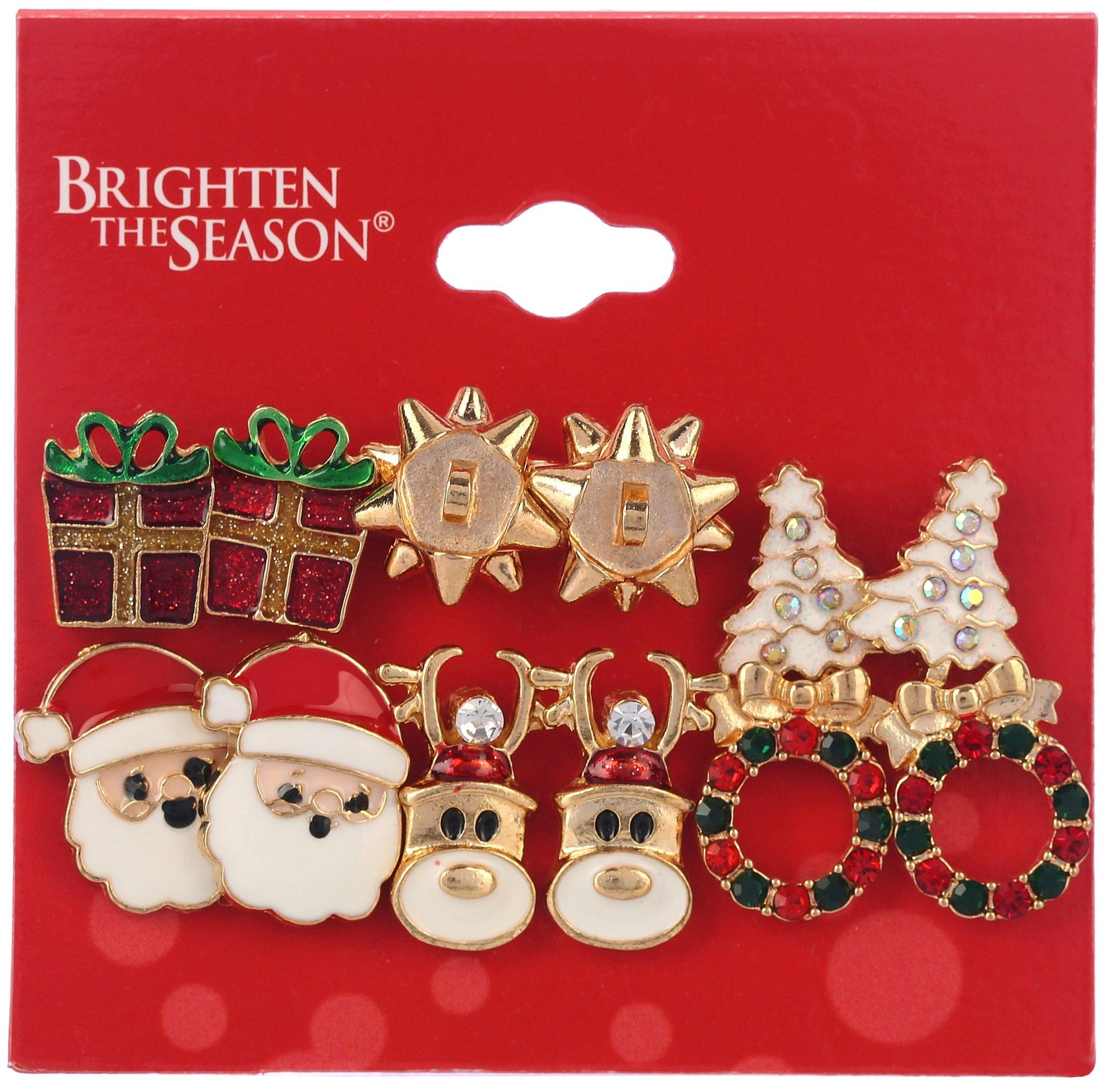 Brighten The Season 6 Pc Holiday Earring Set | Bealls
