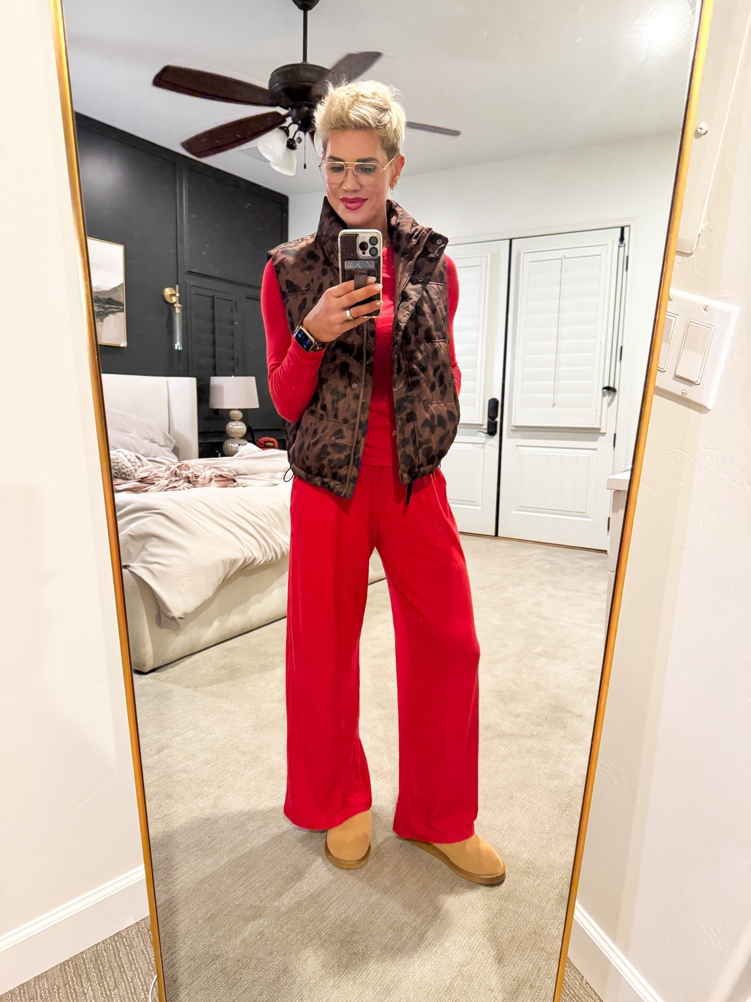 “There’s no such thing as bad weather, just bad clothing.” Trying to have a better outlook on these cold, winter days. Staying cozy in this adorable lounge set and the most comfy, warm slippers (plus they’re a fraction of the cost of most name brands). 

Slippers: sz 10 (TTS) use code: FITORYDF10
Lounge set: med tall in bottoms and med in top (TTS) 
Vest: sz med (TTS) 

#LTKTall #LTKootd #LTKFindsUnder100