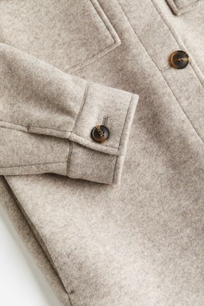 Shacket - Beige melange - Ladies | H&M US | H&M (US + CA)