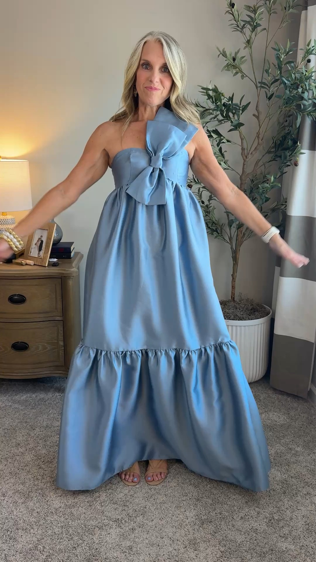 Wedding guest dress, bridesmaid dresses. Wearing XS

#LTKootd #LTKOver40 #LTKWedding