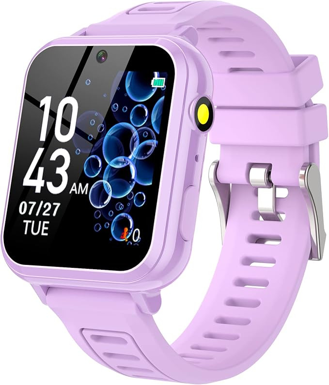 Kids Smart Watches Girls Gifts Age 3-12, Smart Watch for Kids with 24 Games Camera Video Recorder... | Amazon (US)