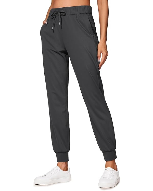 CRZ YOGA 4-Way Stretch Workout Joggers for Women 28" - Casual Travel Pants Lounge Athletic Jogger... | Amazon (US)