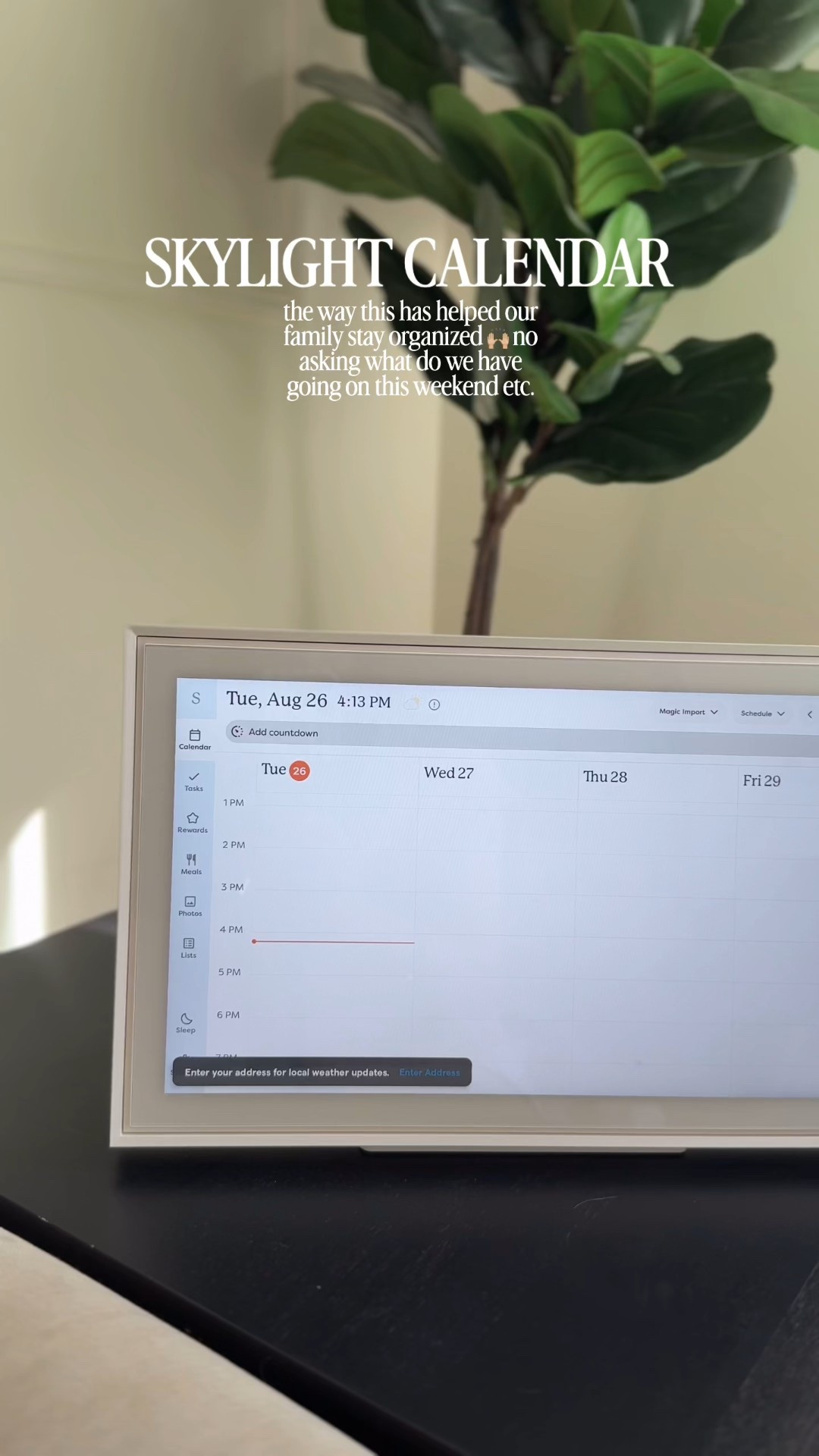 Skylight calendar // gifts for her // gifts for mom 

#LTKHoliday #LTKCyberWeek #LTKGiftGuide