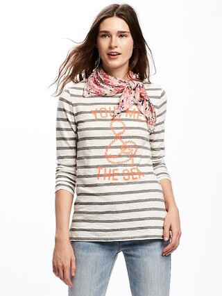 Lightweight Printed Neckerchief for Women | Old Navy US