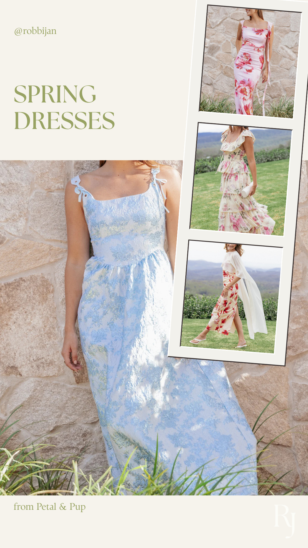 Spring season is here and with it, cute dresses to wear from Petal & Pup 

 #LTKSpringSale #LTKgrwm #LTKootd