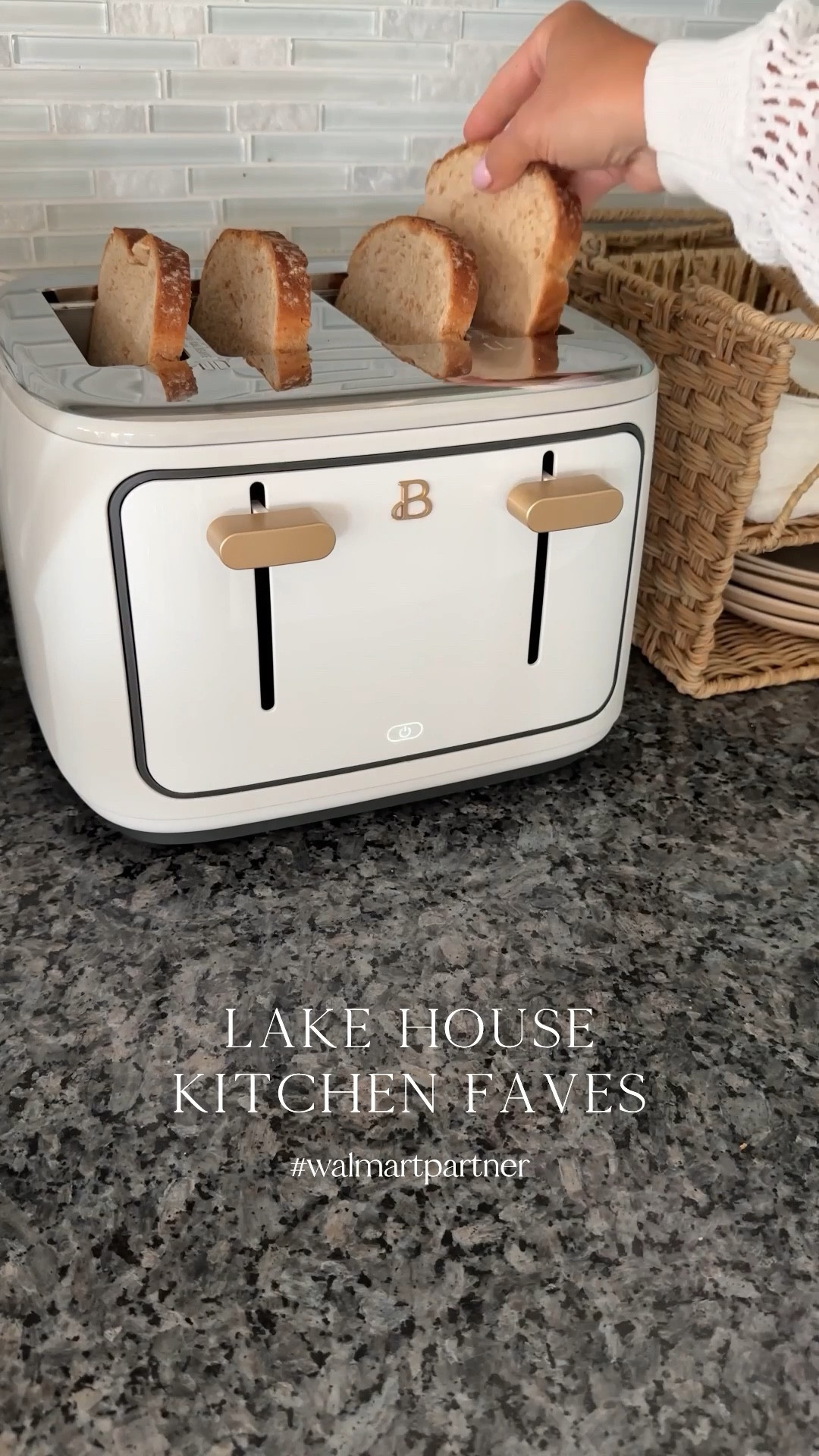 #walmartpartner when stocking the lake house kitchen, I purchased everything from my favorite line at Walmart. The Beautiful by Drew collection has the prettiest and most functional appliances, cookware, cutlery, and more. All for such a great price! #walmarthome @walmart 

#LTKVideo #LTKHome