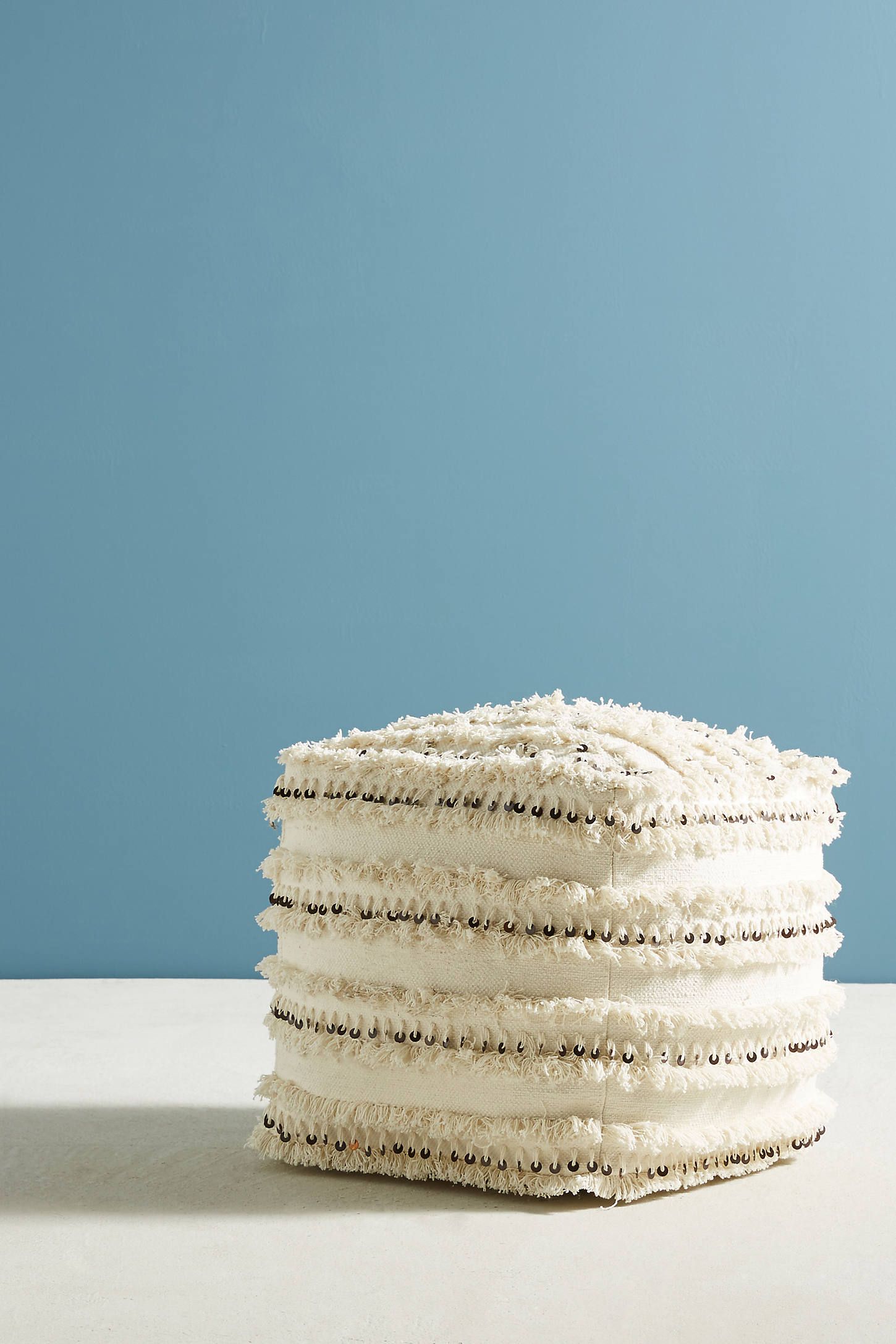 Moroccan Wedding Pouf | Anthropologie (US)