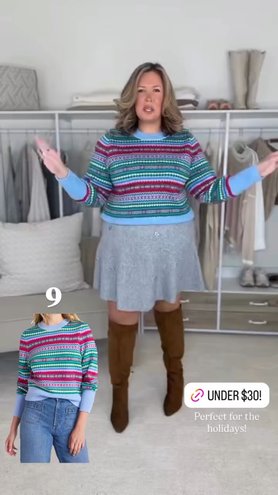 Perfect for the holidays! XXL in sweater and 2X in the skirt and coat!

Plus size fashion, everyday outfit, winter outfit ideas, affordable fashion, midsize fashion, mom style, ootd

#LTKMidsize #LTKPlusSize #LTKOver40