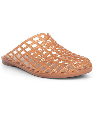 Women's Sea-Glass Caged Jelly Mules | Macy's