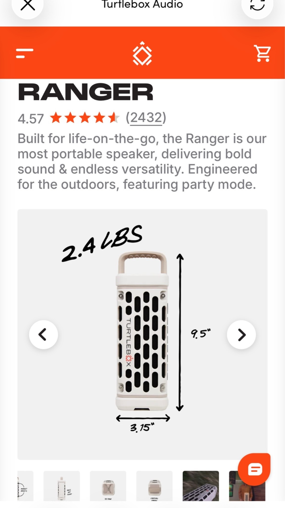 @Turtlebox Audio I could write an essay of all the reasons why my fiance is in love with this speaker 😂 Built for life-on-the-go, the Ranger is our most portable speaker, delivering bold sound & endless versatility. Engineered for the outdoors, featuring party mode.

#LTKHome #LTKTravel #LTKMens