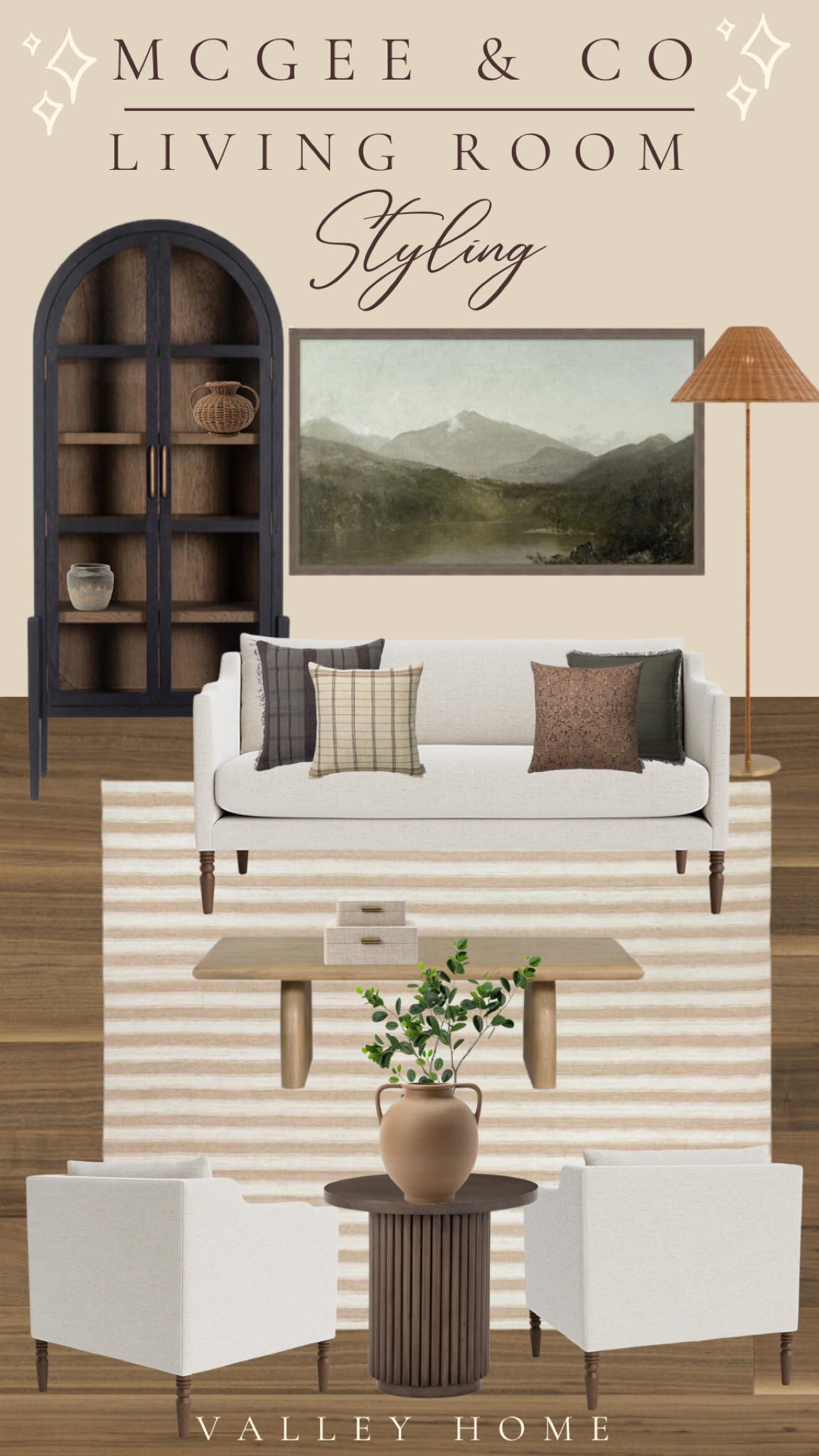 McGee & Co living room styling

#LTKhome