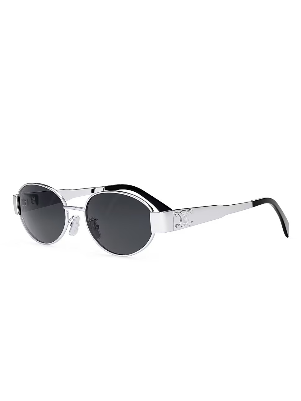 Triomphe 54MM Oval Sunglasses | Saks Fifth Avenue