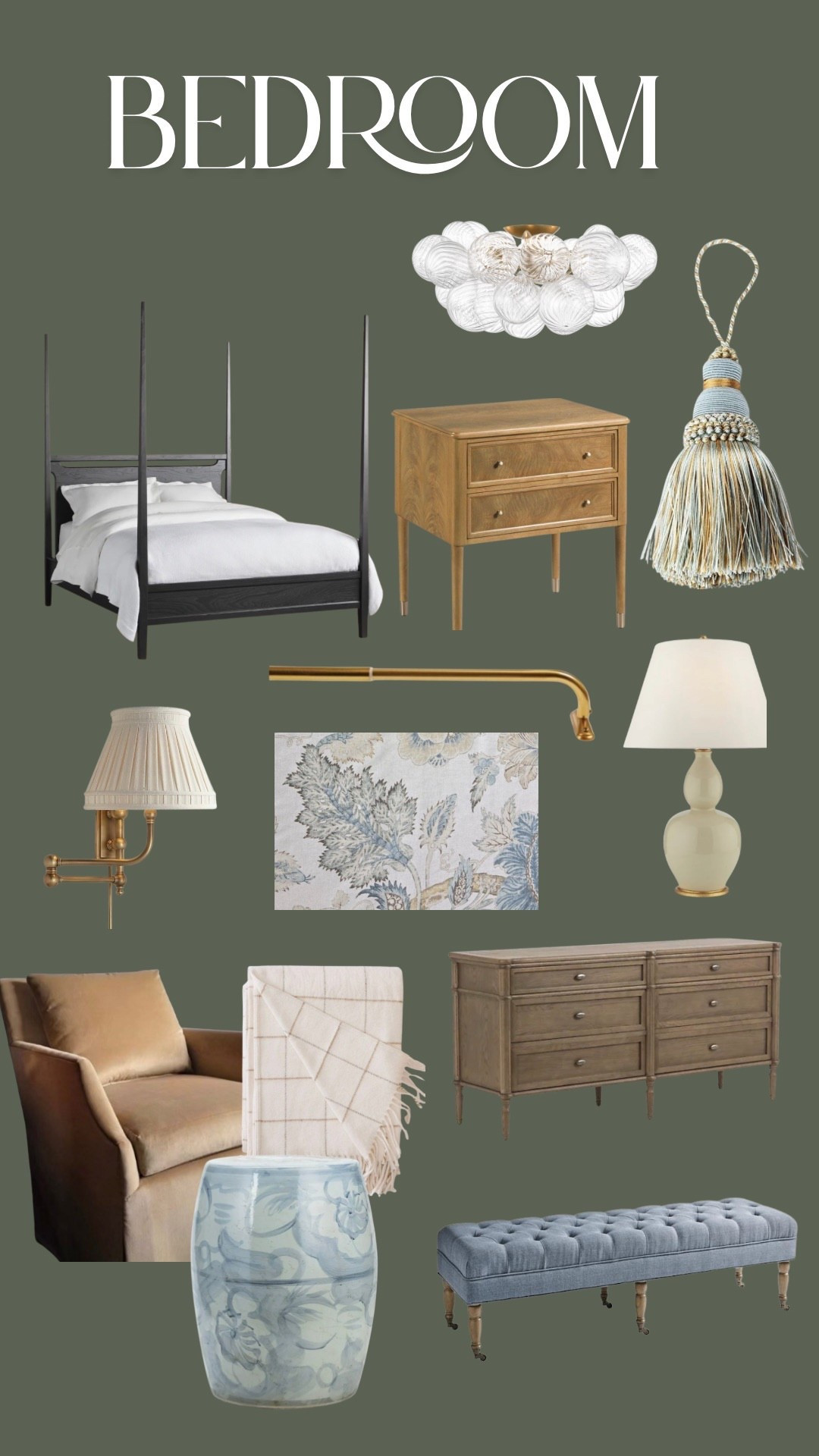 Thrilled that our bedroom is finally getting a second layer of design. Chair, throw, pillows, garden stool, and bench have been added to the mix. Still working on more, but progress feels good  

#LTKHome #LTKSpringSale