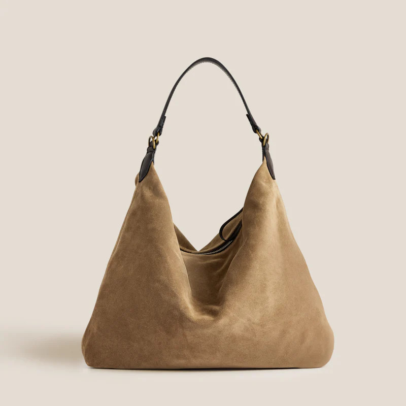 Maurice Hobo - Suede Beechwood | Parker Thatch