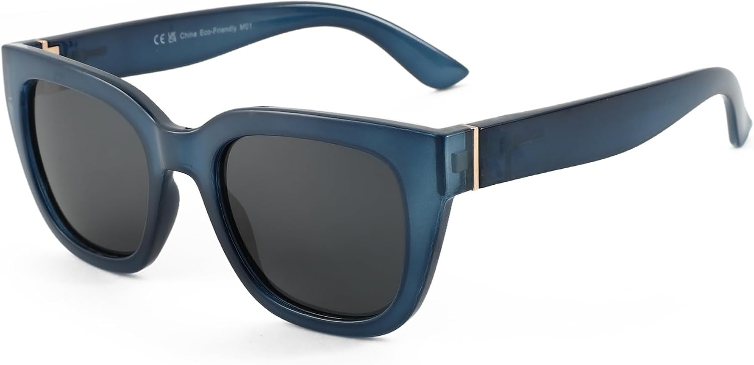 ZENOTTIC Square Polarized Sunglasses Women: Retro UV400 Vintage Shades | Amazon (US)
