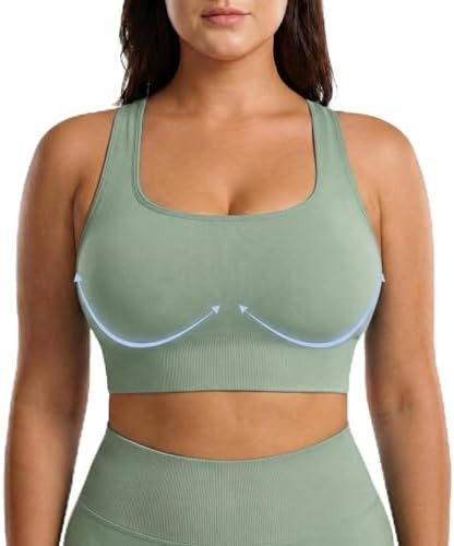 FITTIN Support Sports Bra for Women: Adjustable All Day Comfort Workout Bras for Gym Yoga - Cover... | Amazon (US)