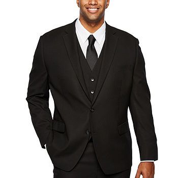 Shaquille O’Neal XLG Black Stretch Suit Jacket - Big and Tall | JCPenney
