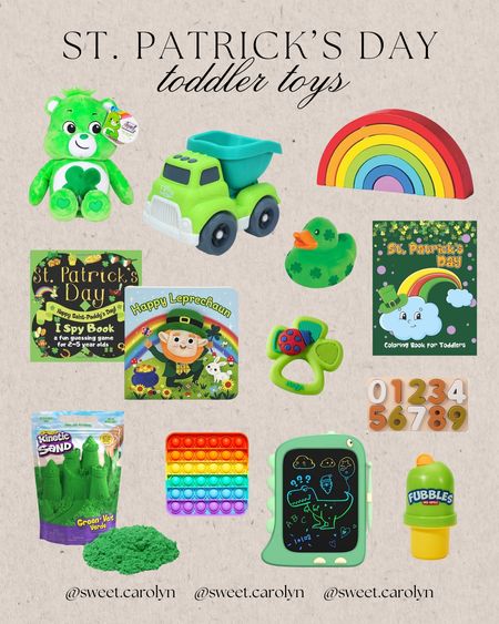 St Patrick’s day toddler gift basket // Toddler toys

#LTKSeasonal #LTKfindsunder50 #LTKkids