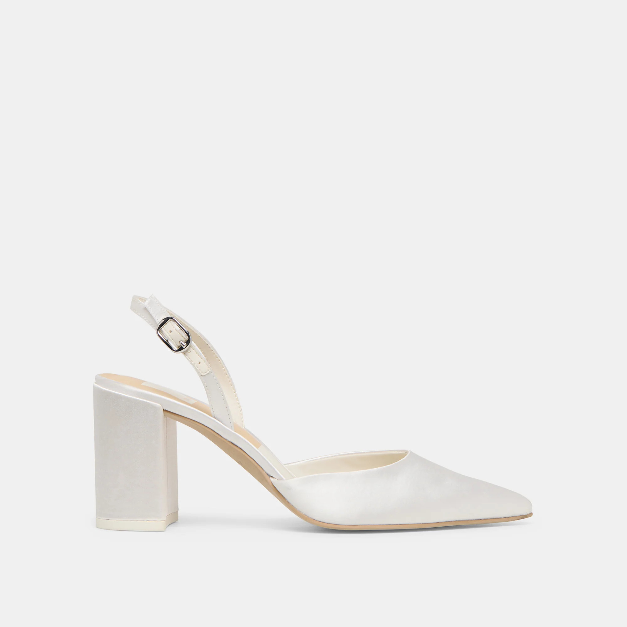 Carel High Heels True White Satin | DolceVita.com