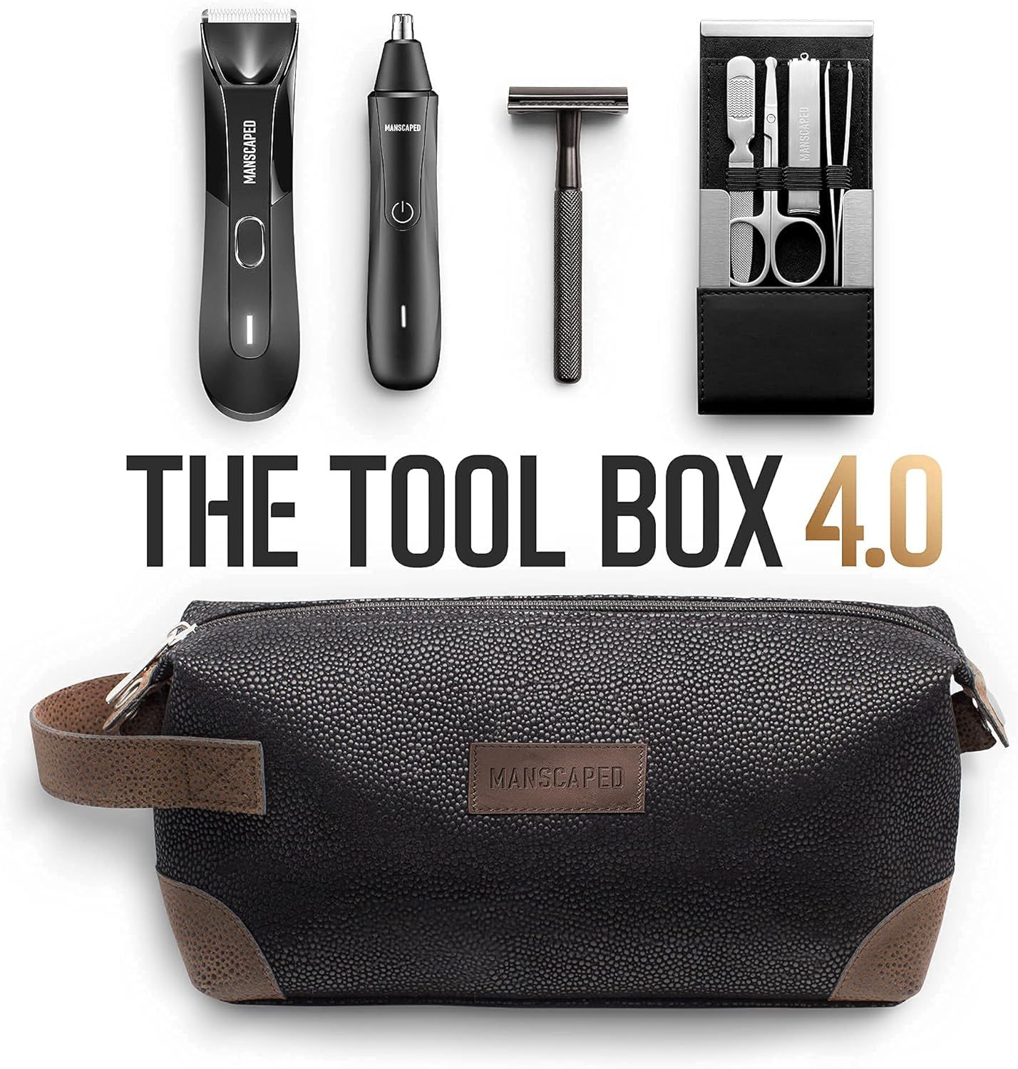 MANSCAPED™ The Tool Box 4.0 Contains: The Lawn Mower™ 4.0 Electric Trimmer, The Weed Whacker... | Amazon (US)