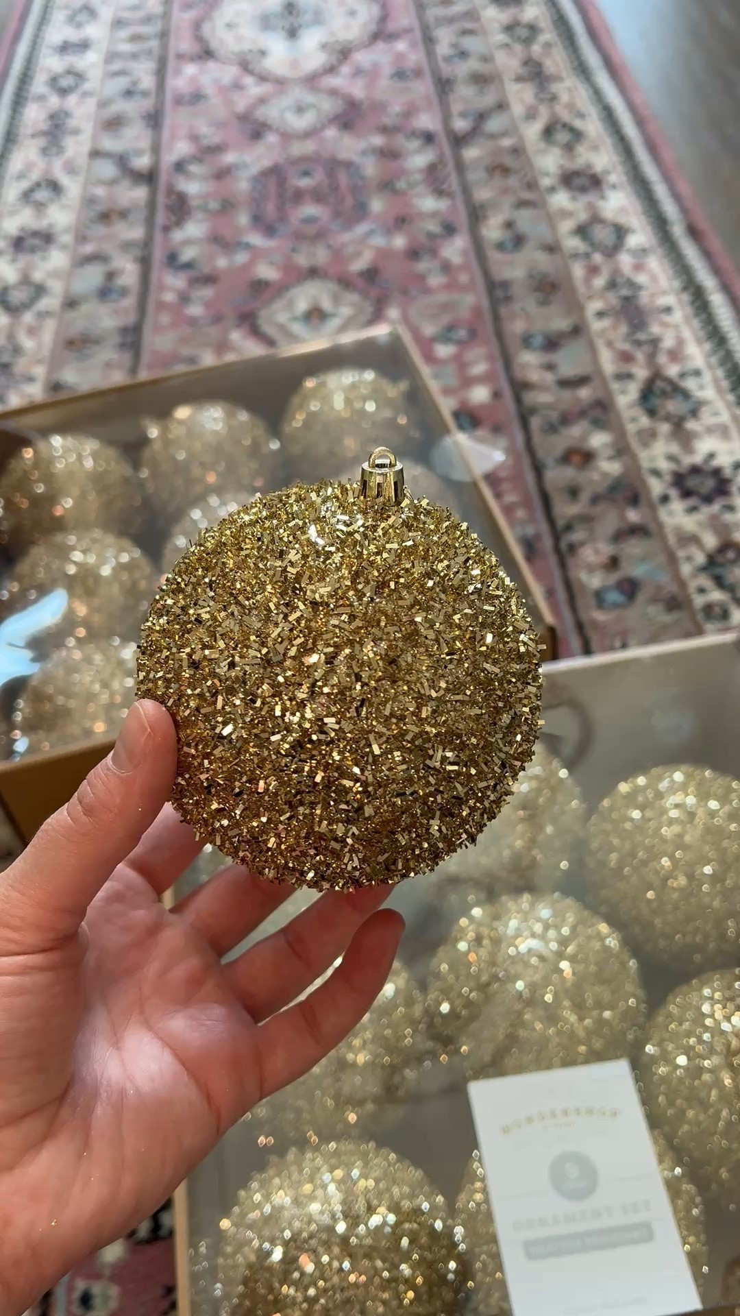 The prettiest ornaments! $20 for a pack of 9🤍

#LTKSeasonal #LTKHoliday #LTKHome