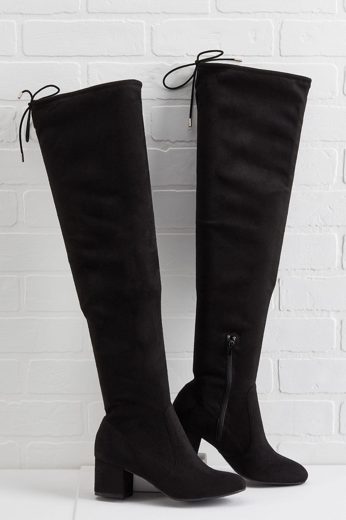 over the knee boots | Versona