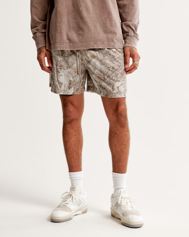 Retro Mesh Short | Abercrombie & Fitch (US)
