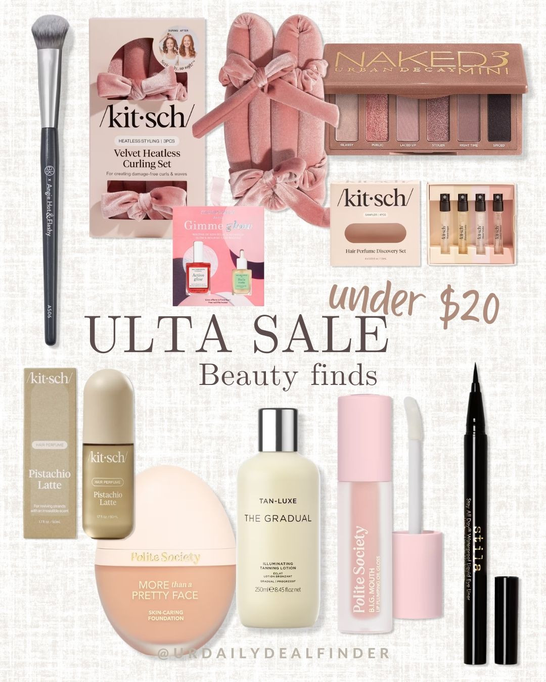 Ulta 21 Days of Beauty Event! 🤩 50% off select beauty faves - Friday March 13th 🩷 Today only! Diamond & Platimum Member get free shipping - Free same day delivery on orders over $35! #ulta beauty #beauty finds #sale alert #beauty sale #daily beauty deals #half off sale #haircare deals #make up deals #stock up #easter basket stuffers #gift idea for her #teen gift idea #affordable gift idea #urban decay naked pallet #eye shadow pallet #mac mascara #mascara primer #stila all day stay eye liner #black eyeliner #heatless curls #kitsch hair perfume #murad retinol night cream #tan luxe gradual tanning lotion #polite society #lip plumping oil #bare minerals skin perfecting foundation #snif rose era perfume #farmacy green clean cleansing balms #wavytalk thermal brush #bk beauty makeup brush #monika blunder cover foundation concealer #subtl makeup stack 

 #LTKgrwm #LTKSaleAlert #LTKBeauty