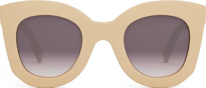 Bold 3 Dots 49mm Small Gradient Square Sunglasses | Nordstrom
