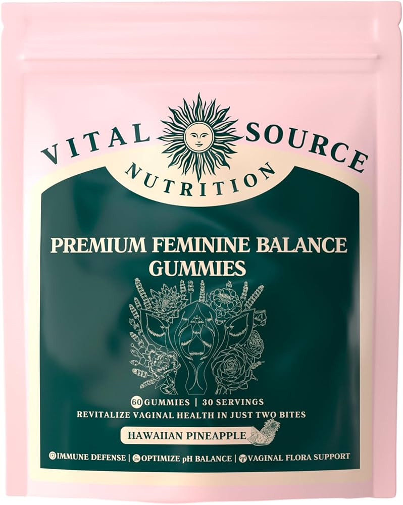 Vital Source Nutrition - Premium Feminine Balance Gummies - for Women’s Health & Wellness - Imm... | Amazon (US)