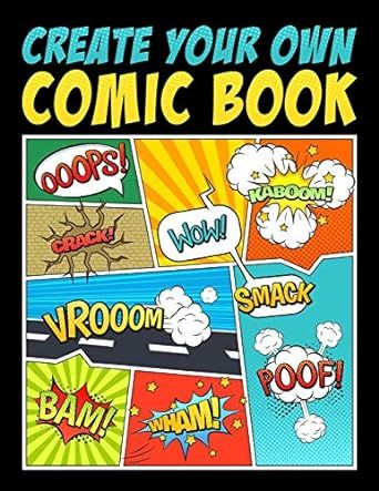 Create Your Own Comic Book     Paperback – November 22, 2019 | Amazon (US)