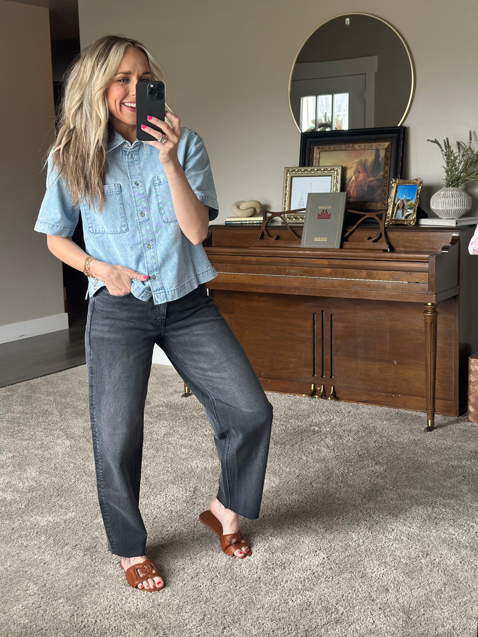 Completely obsessed with this spring outfit! And it’s all on sale!

Everything is true to size. 

#LTKFindsUnder100 #LTKStyleTip #LTKWatchNow