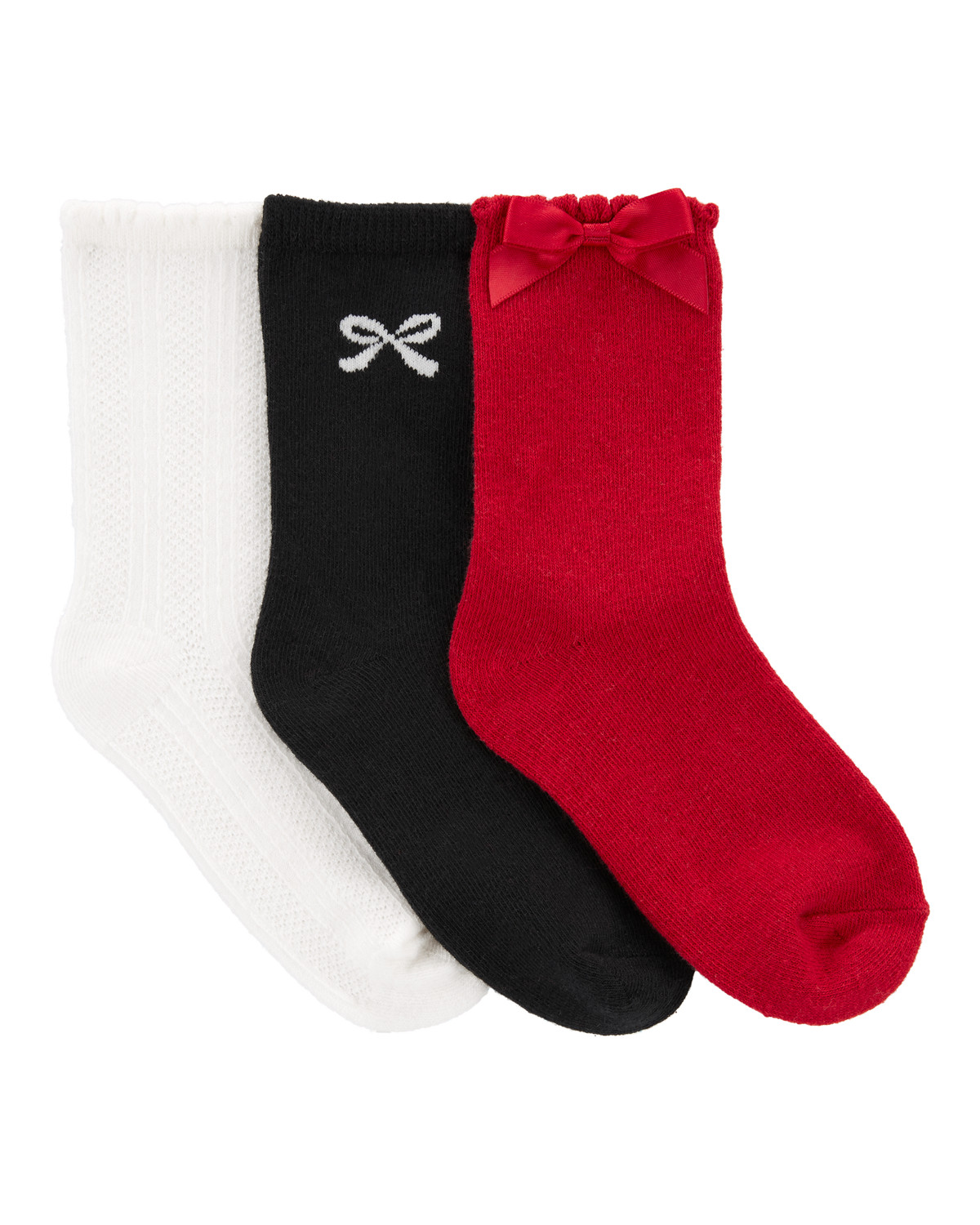 Kid 3-Pack Bow Socks | Carter's Inc