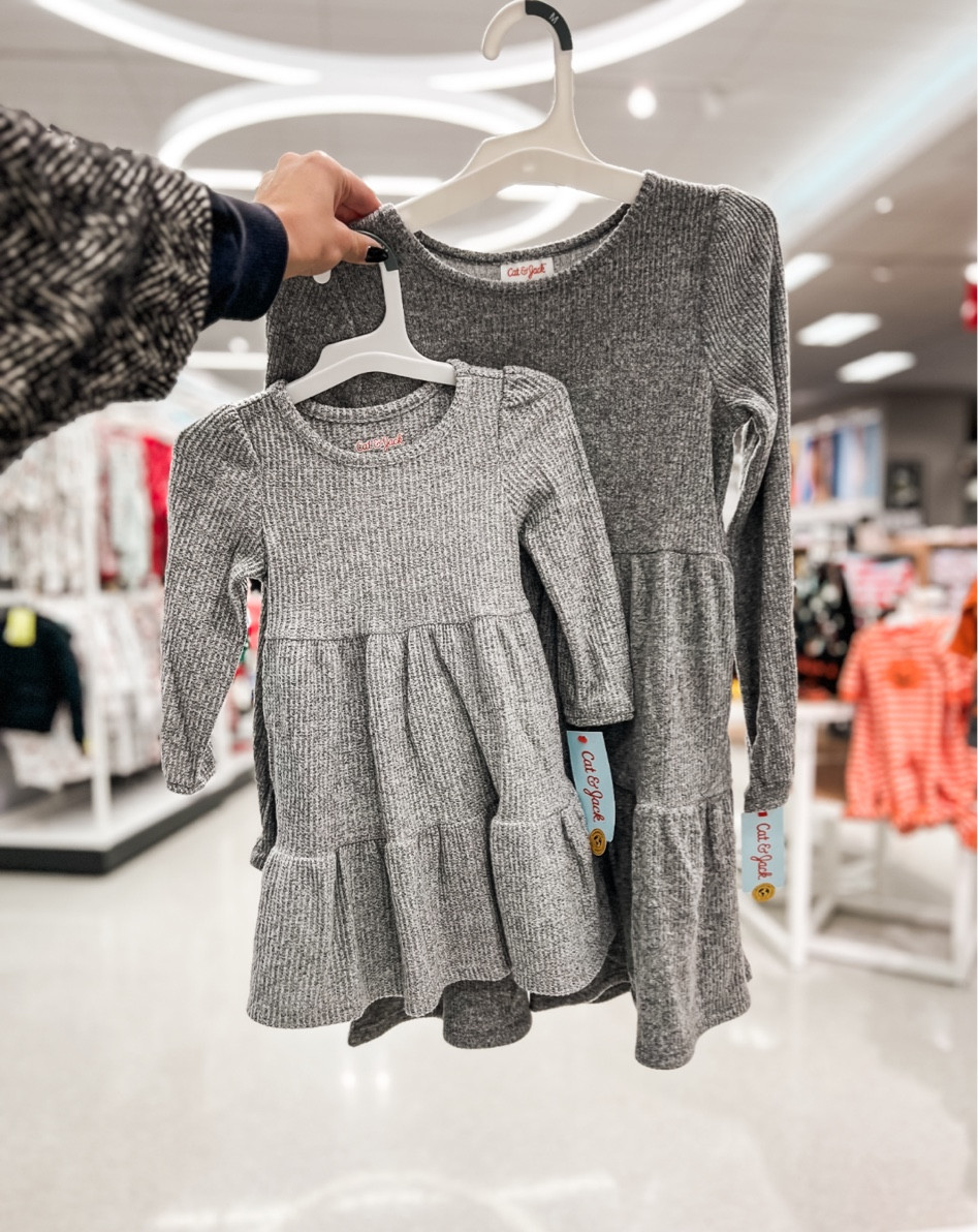 Sister matching dresses . Cozy cute toddler & girl size tiered dress 

#LTKGiftGuide #LTKfamily #LTKkids