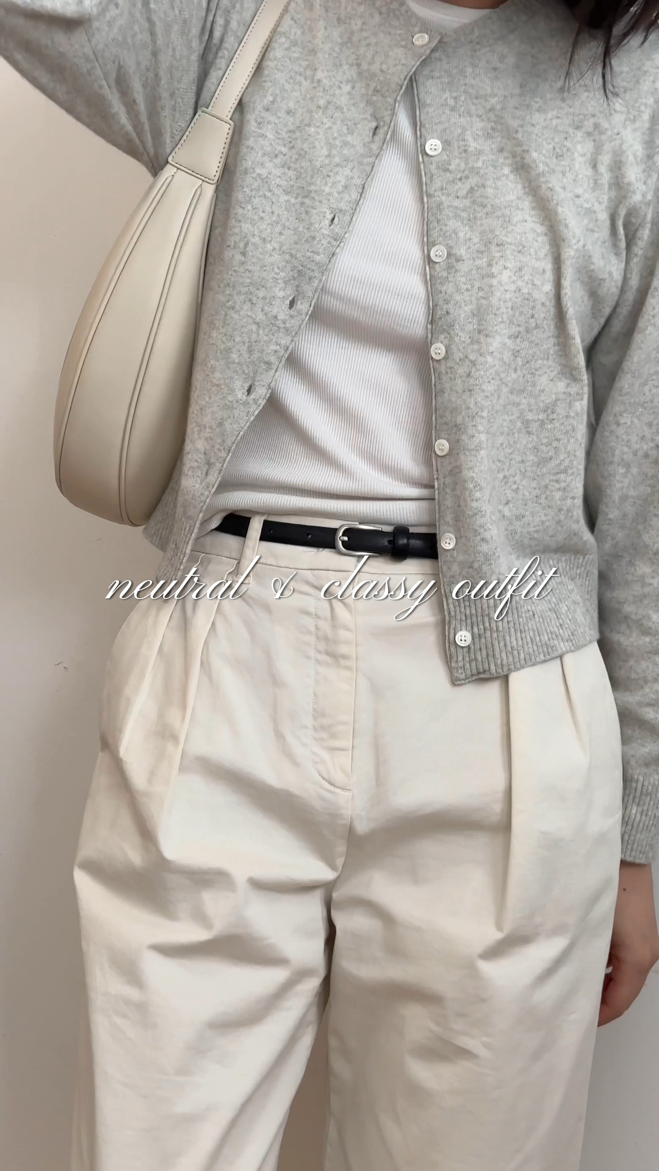 neutral & classy outfit 

#LTKbag #LTKstyletip #LTKkorea