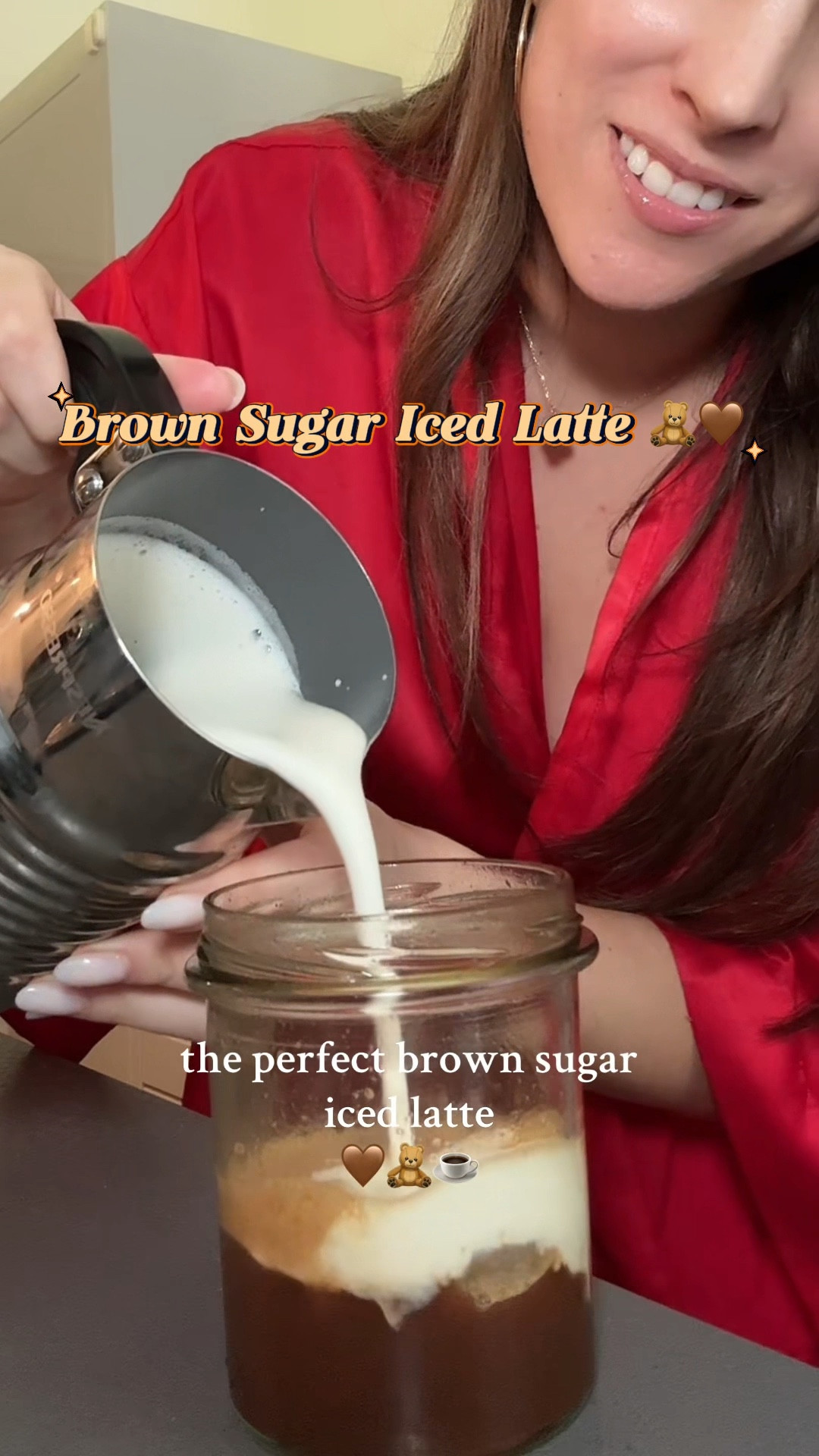 perfect brown sugar ice latte at home 🤎🧸 #coffee #latte #ltkxamazon #nespresso #matcha 

#LTKhome #LTKeurope #LTKxAmazon