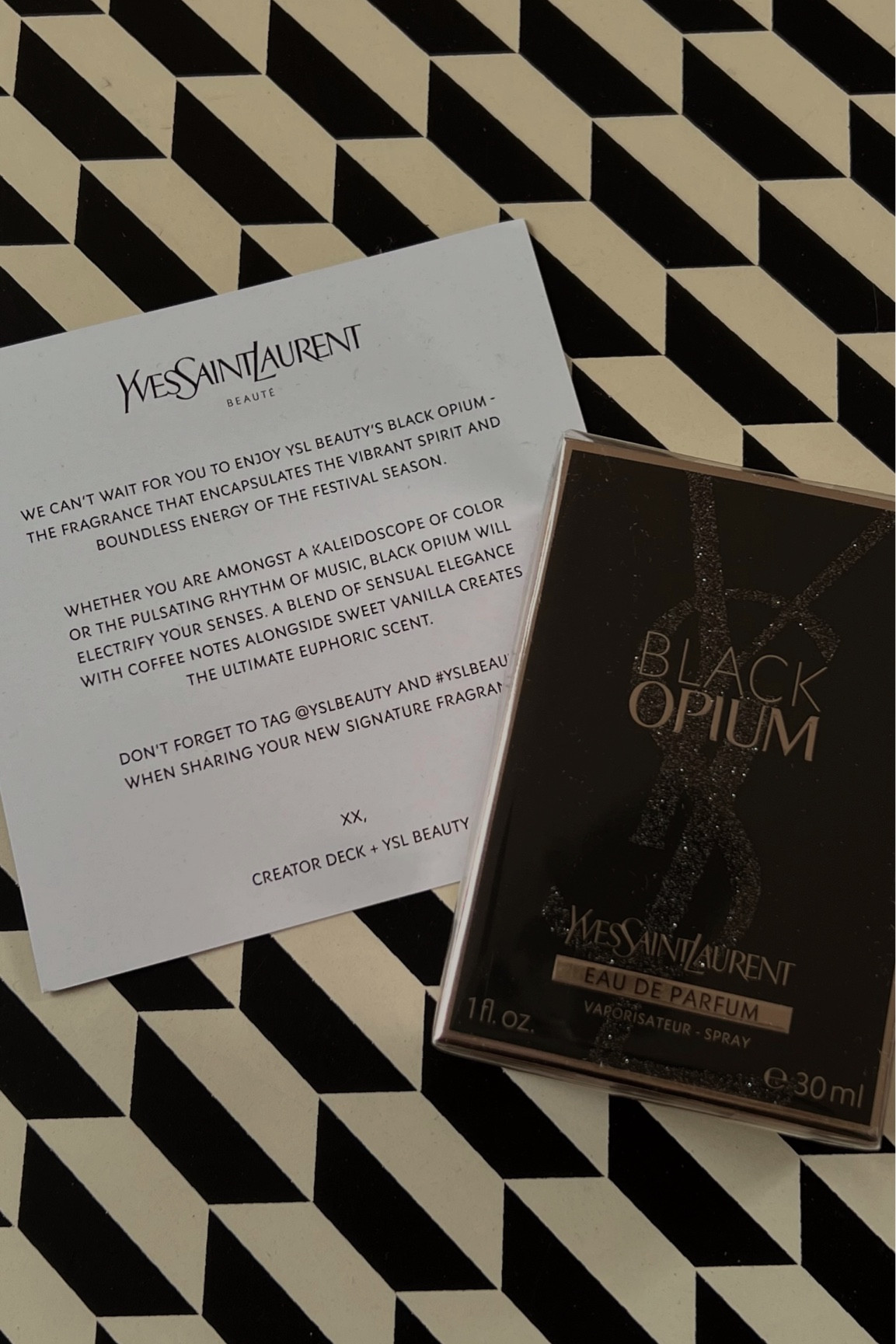 YSL BEAUTY'S BLACK OPIUM - THE FRAGRANCE THAT ENCAPSULATES THE VIBRANT SPIRIT AND BOUNDLESS ENERGY OF THE FESTIVAL SEASON.
WHETHER YOU ARE AMONGST A KALEIDOSCOPE OF COLOR OR THE PULSATING RHYTHM OF MUSIC, BLACK OPIUM WILL ELECTRIFY YOUR SENSES. A BLEND OF SENSUAL ELEGANCE WITH COFFEE NOTES ALONGSIDE SWEET VANILLA CREATES THE ULTIMATE EUPHORIC SCENT.




#LTKGiftGuide #LTKbeauty #LTKxSephora