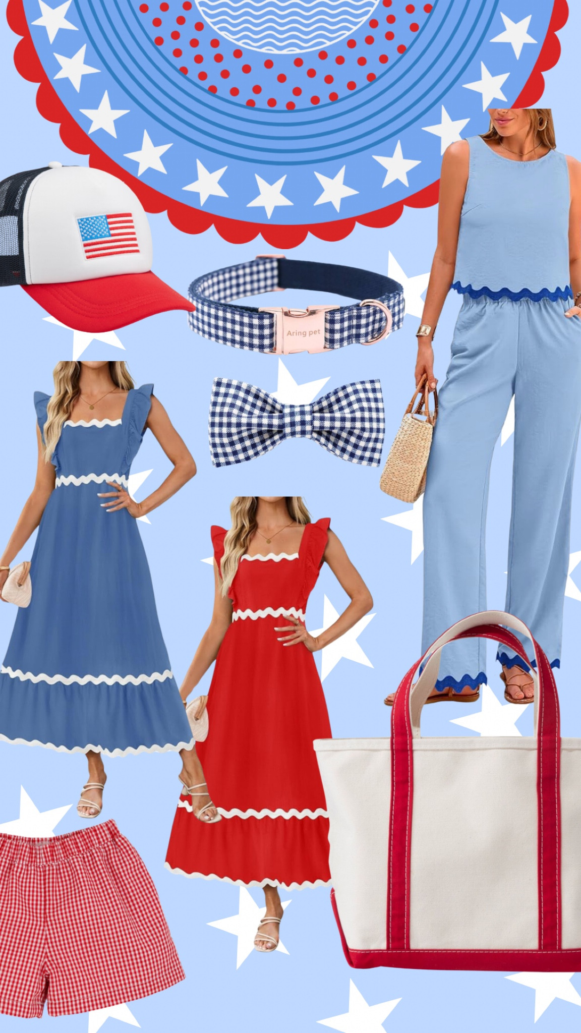 Patriotic Collection 🇺🇸 All under $50! 

#redwhiteandblue #amazonbudget #tuckernuckstyle 

#LTKSummerSales #LTKParties #LTKFindsUnder50