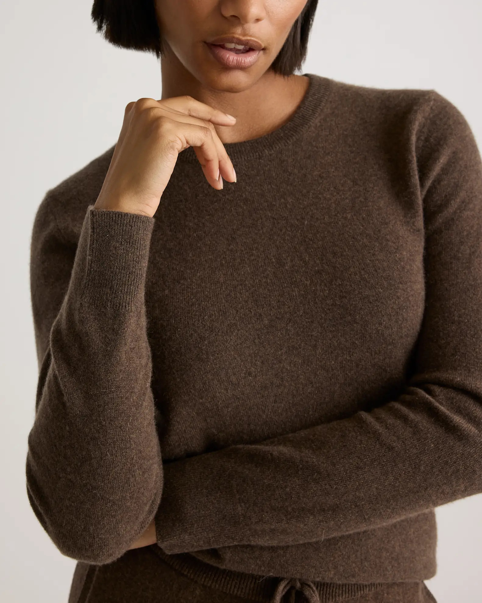 Mongolian Cashmere Crewneck Sweater | Quince