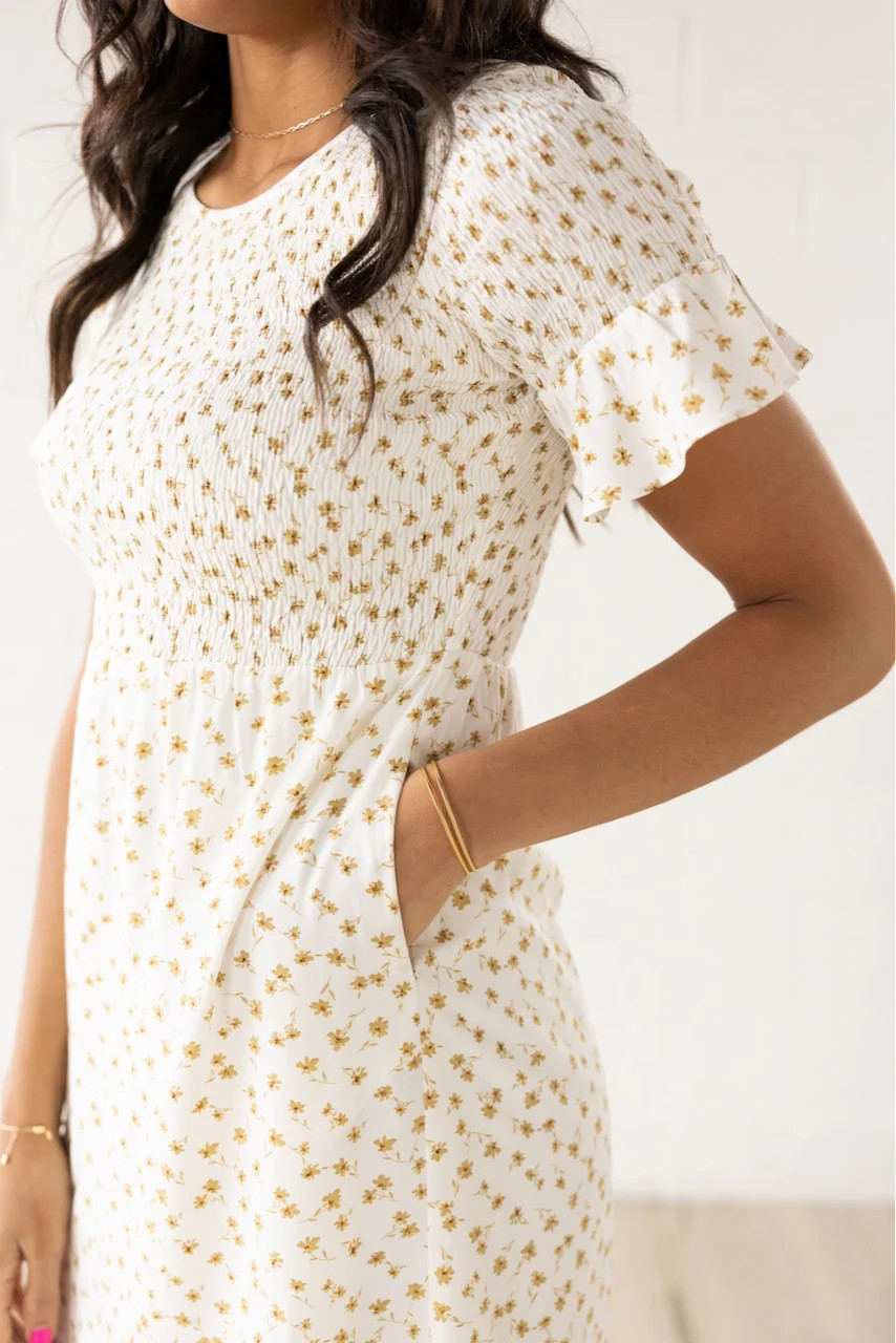 The Hazel Smocked Dress | Roolee