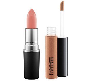 MAC Cosmetics Nude Lipstick + Gloss | QVC