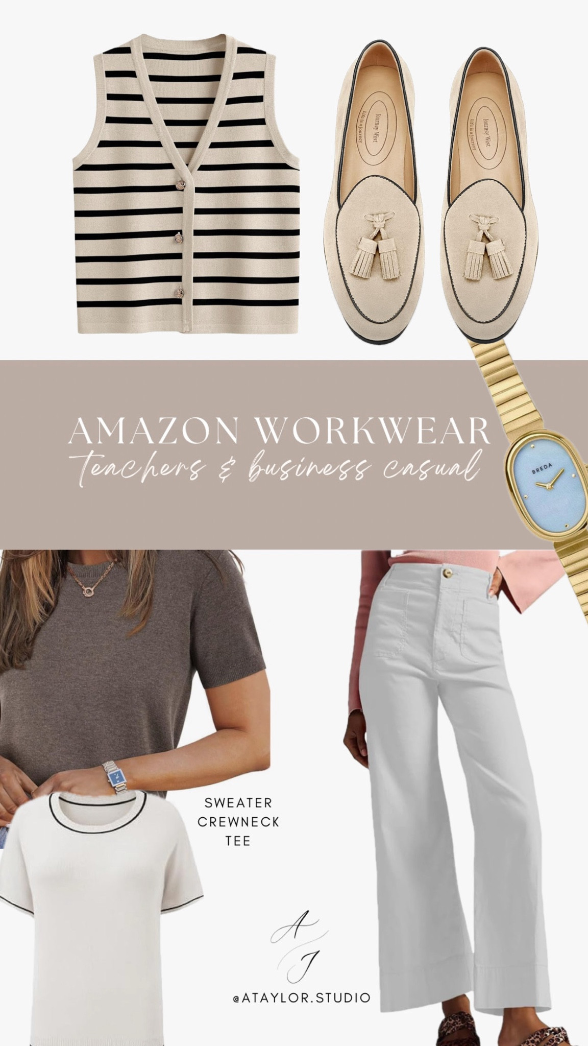 Teacher workwear from Amazon

Amazon style, teacher style, classic outfits, neutral teacher style, business casual outfits, back to school outfits, teacher outfit 

#LTKWorkwear #LTKFindsUnder50 #LTKBacktoSchool