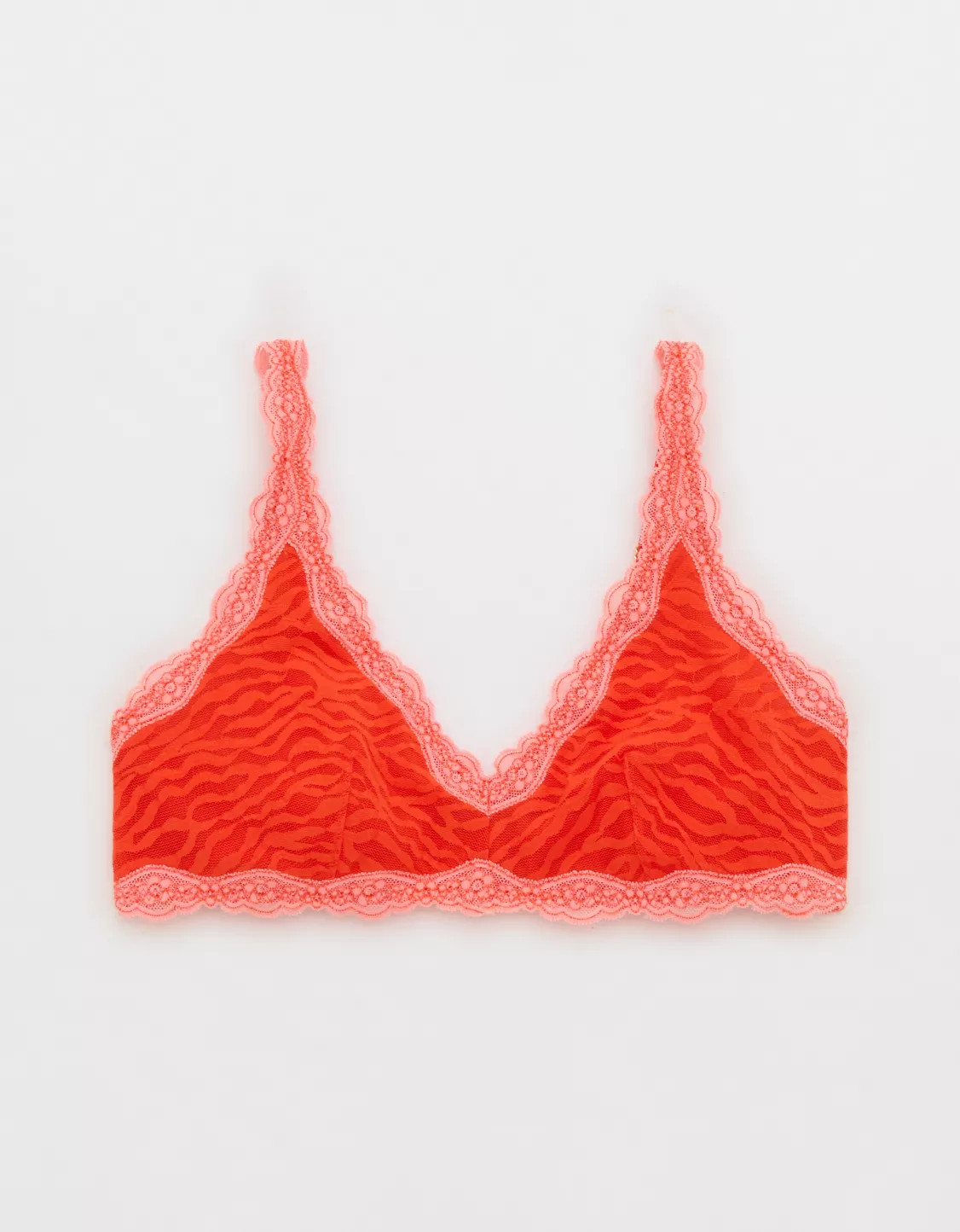 Show Off Zebra Lace Scoop Bralette | Aerie