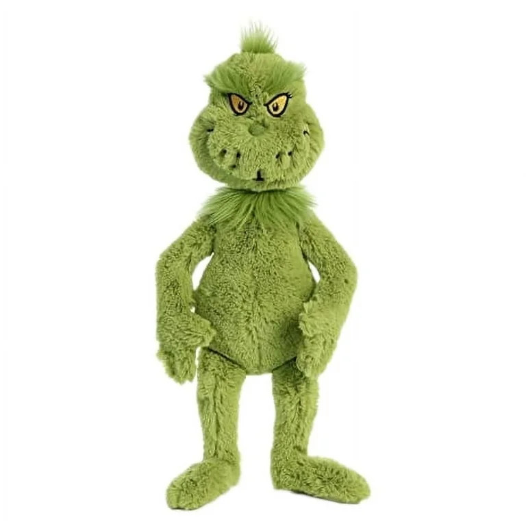 Aurora - Large Green Dr. Seuss - 16" Grinch - Whimsical Stuffed Animal | Walmart (US)