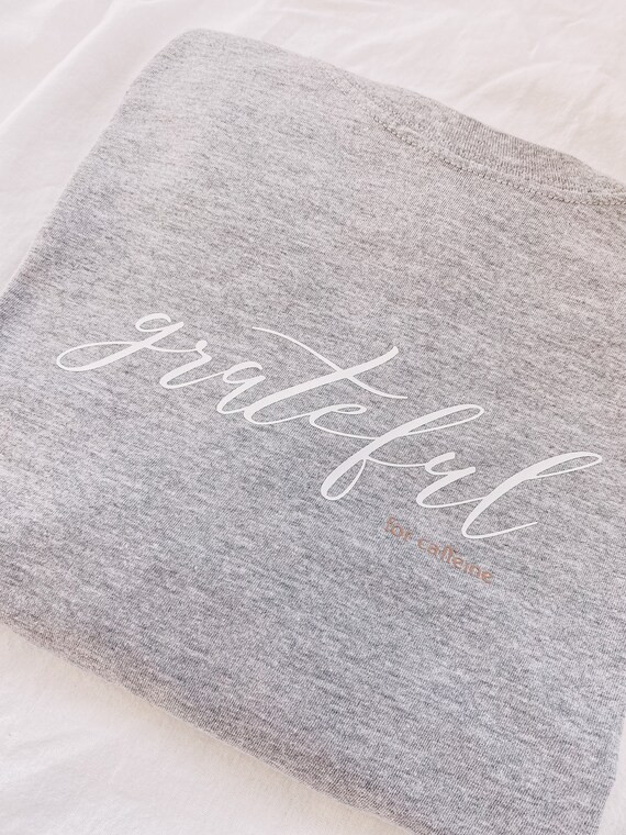 Read the full title
    Grateful for Caffeine Crewneck Sweatshirt | Etsy (US)