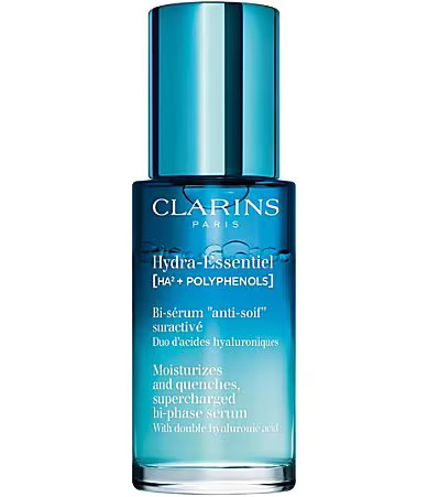 Clarins Hydra-Essentiel Hydrating Bi-Phase Face Serum with Double Hyaluronic Acid - 1 oz. | Dillard's