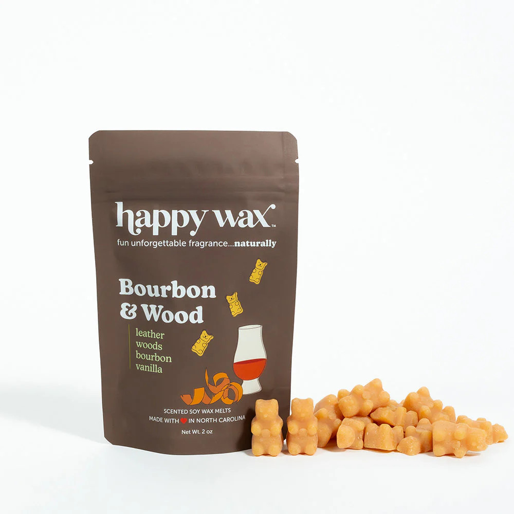 Bourbon & Wood Wax Melts | Happy Wax