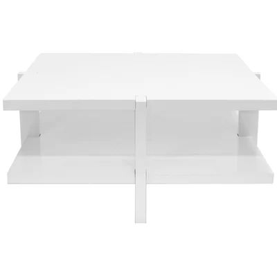 Two Tier Square Coffee Table Worlds Away | Wayfair North America