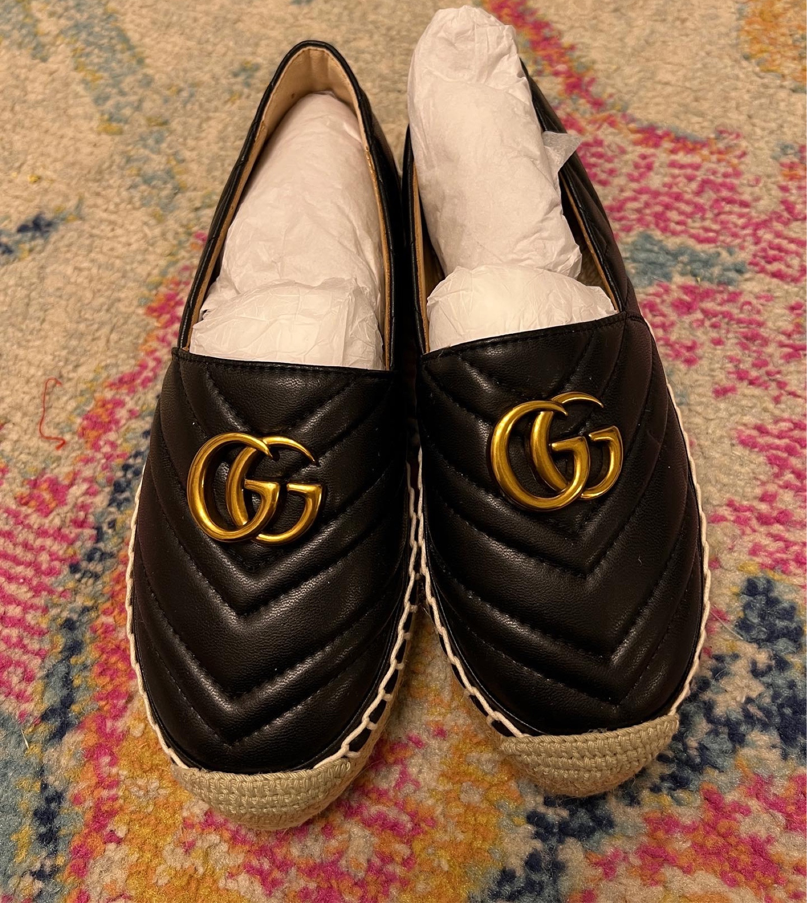 Fun espadrilles in different colors $79!